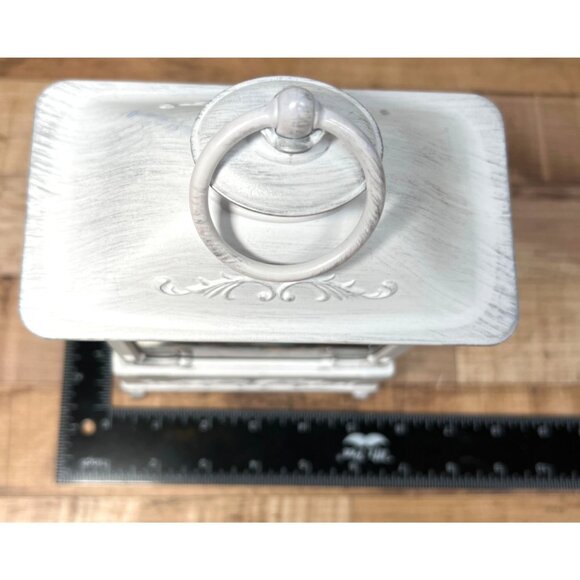 White LED Christmas Lantern With Santa & Tree - Picture 6 of 7